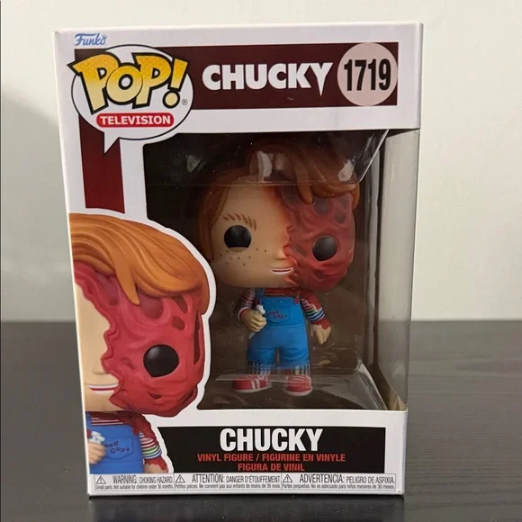 Funko Pop Chucky with Burnt Face - Picture 1 of 4